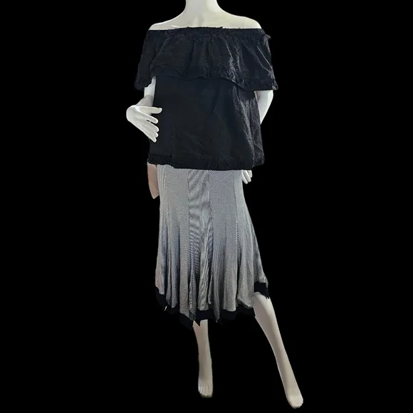 Shirt Passion Italia Handkerchief Skirt Size L NWT